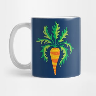 CRAZY CARROT Fun Healthy Vegetable Veggie Orange Green - UnBlink Studio by Jackie Tahara Mug